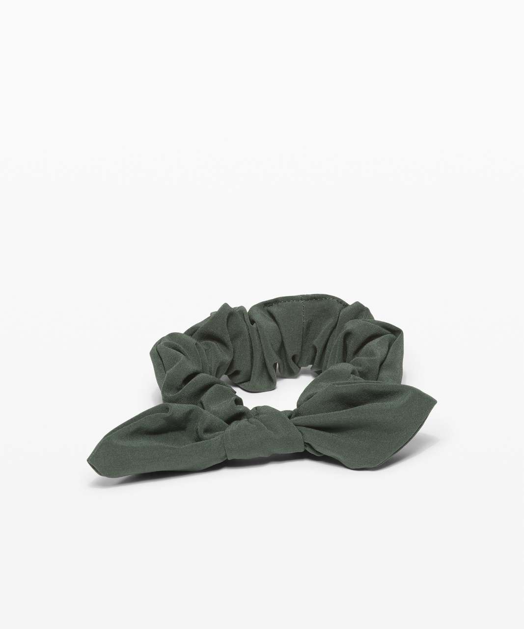 Lululemon Uplifting Scrunchie *Bow - Smoked Spruce