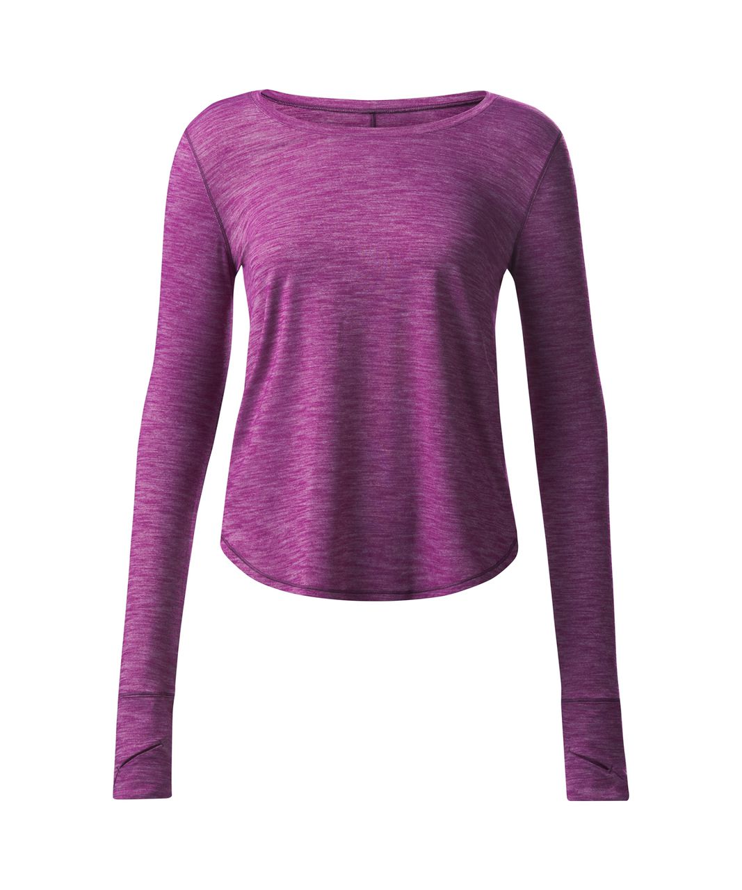 Lululemon Discover Manifesto Long Sleeve Tee - Concord Grape - lulu fanatics