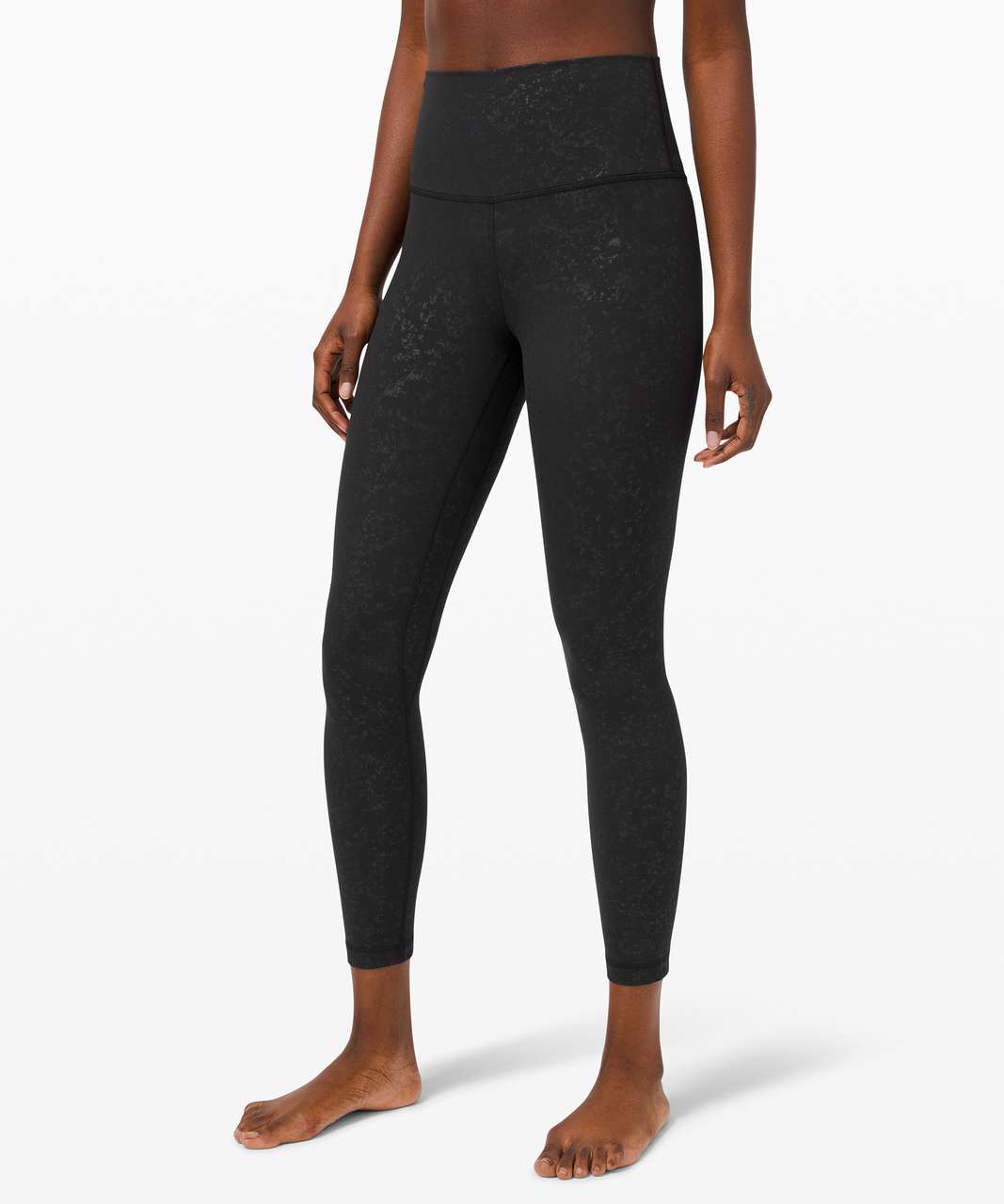 Lululemon Align Pant 25" - Speckle Emboss Black