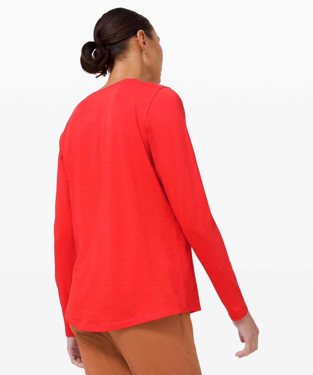 Lululemon Ever Ready Long Sleeve - Pink Punch