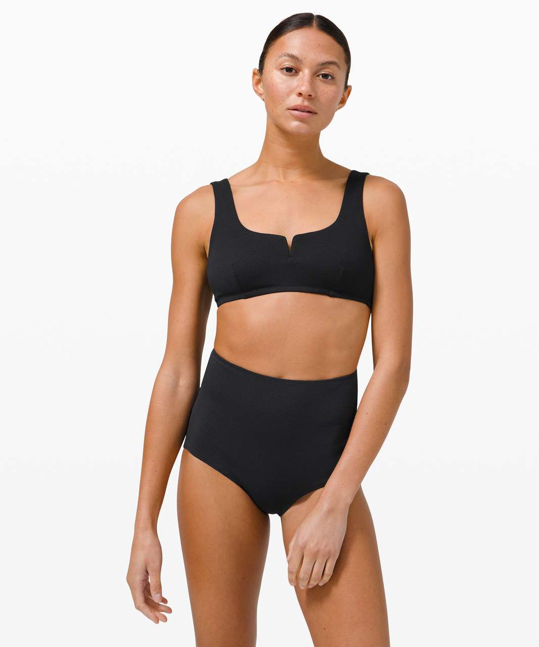 Lululemon Honeycomb Dip Swim Bottom *Super-High Rise, Extra-Skimpy