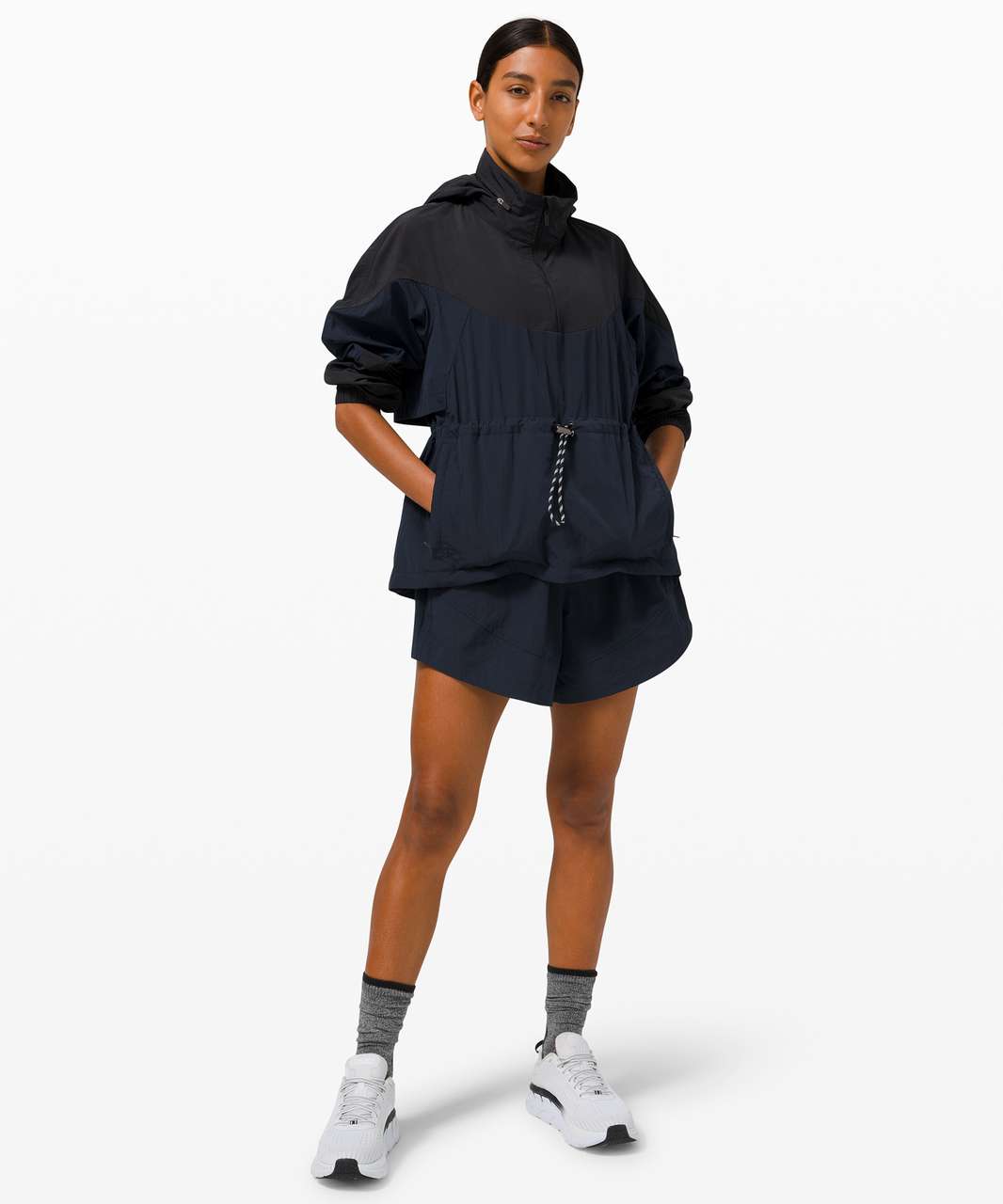 Lululemon Evergreen Anorak - True Navy / Black