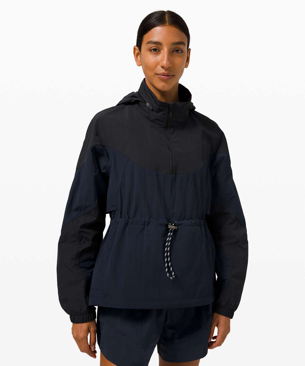 LULULEMON DEEP ARTIFACT BLACK ANORAK JACKET – Barry's Shop