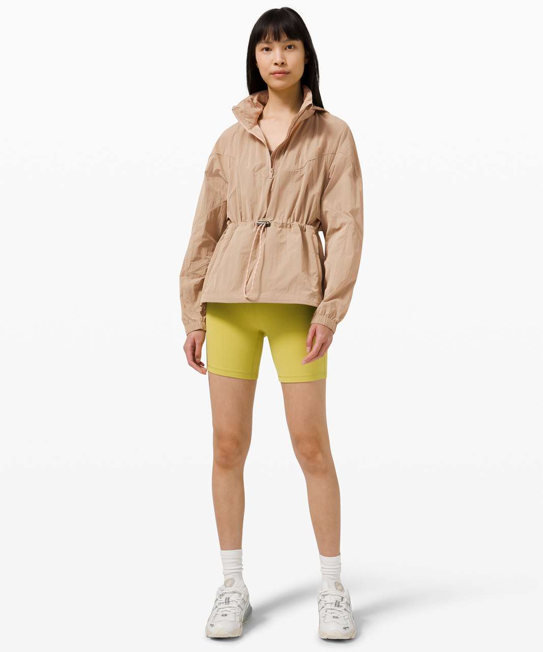 Lululemon Evergreen Anorak - Cafe Au Lait - lulu fanatics