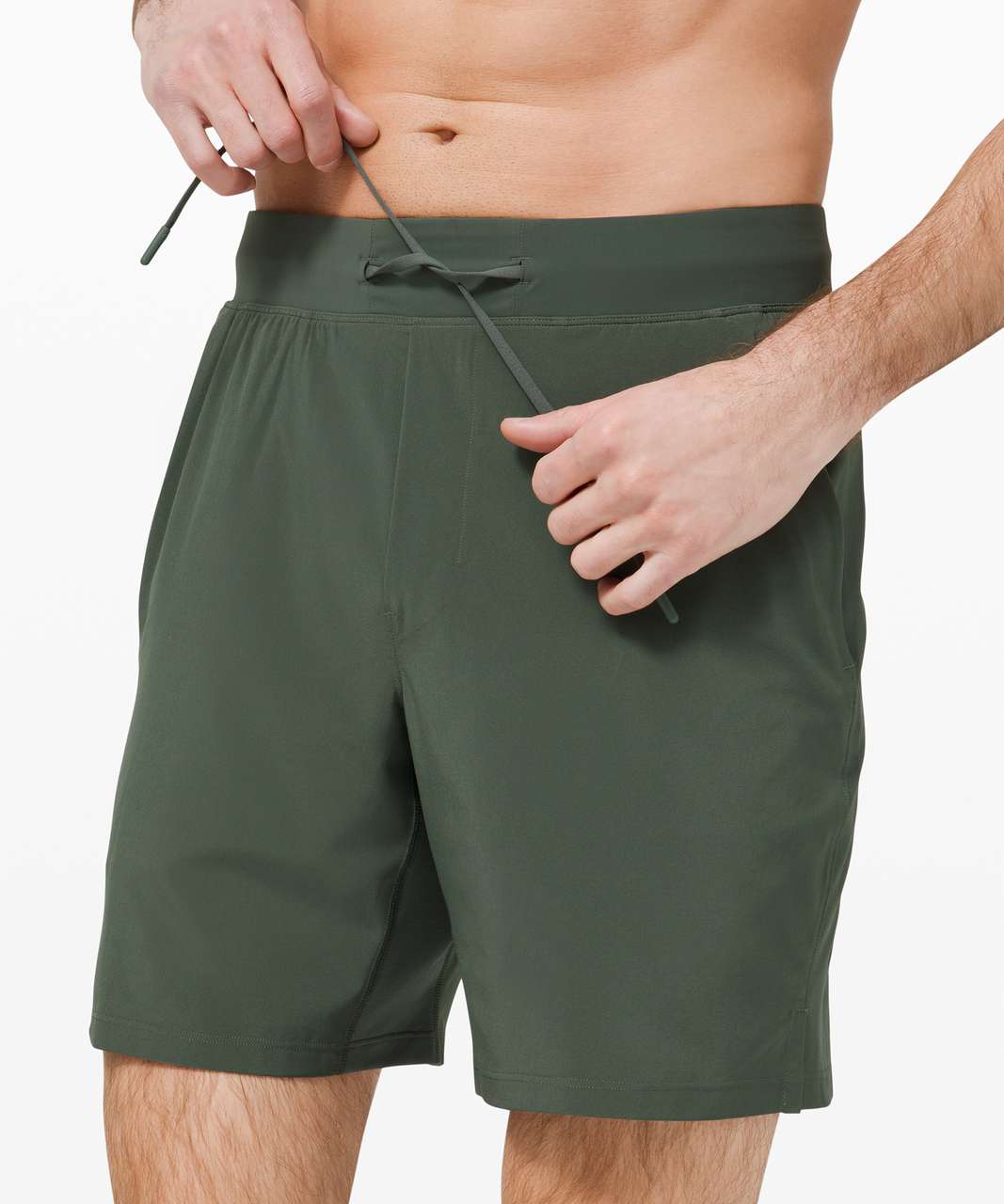 Lululemon T.H.E. Short 7 *Linerless - Smoked Spruce - lulu fanatics