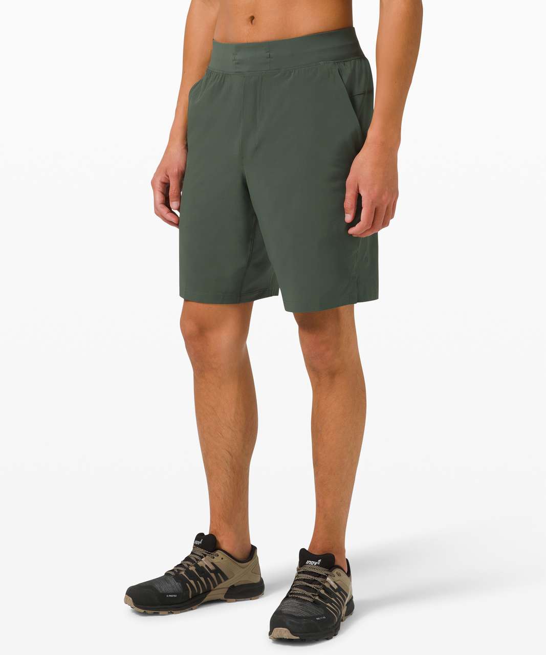 Lululemon T.H.E. Short 9 *Linerless - Smoked Spruce - lulu fanatics