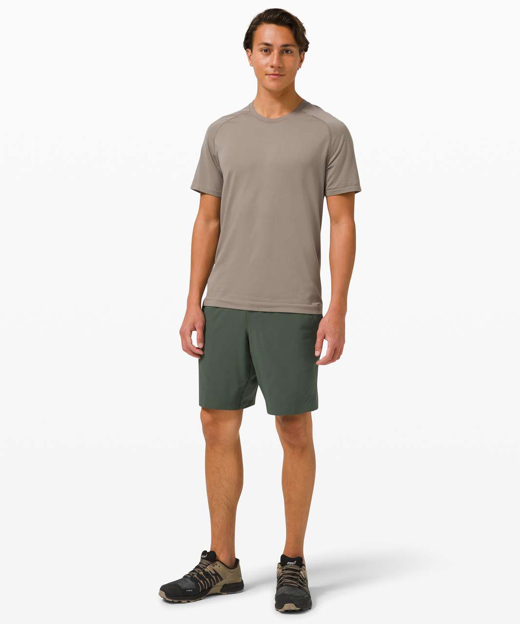 Lululemon SenseKnit Running High-Rise Short 10 - Smoked Spruce