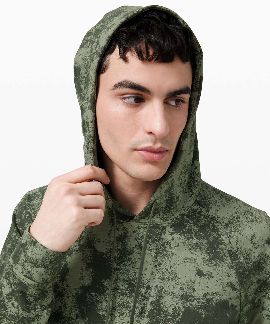 Lululemon City Sweat Pullover Hoodie French Terry - Astral Smoked Spruce Green Fern