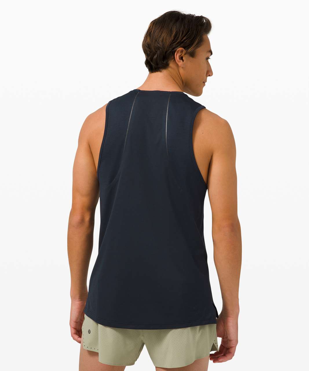 Lululemon Fast and Free Tank *Recycled - Heathered Classic Navy ...