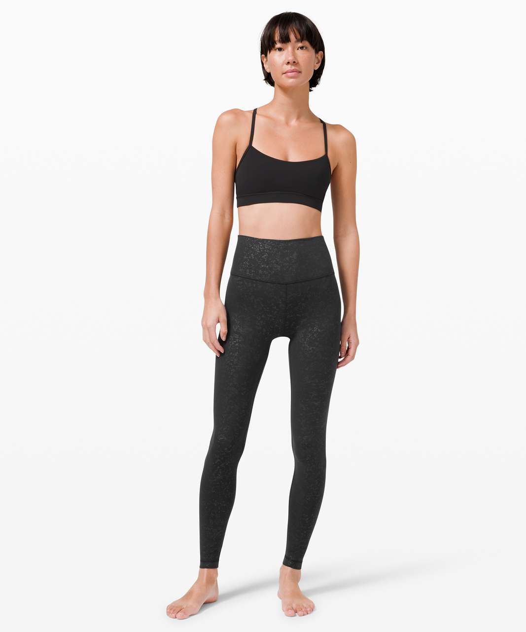 Lululemon Align Pant 28 - Speckle Emboss Black - lulu fanatics