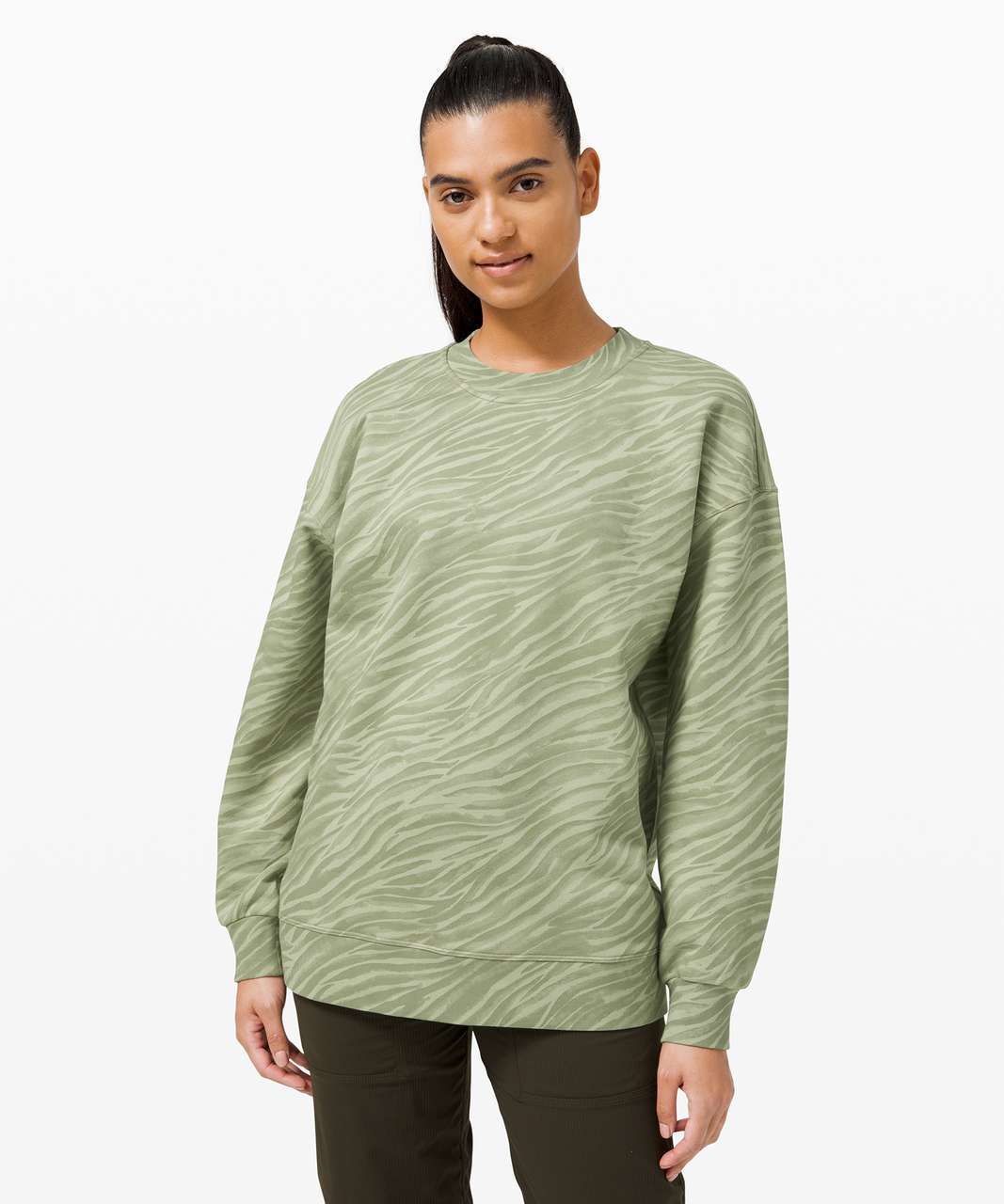 New Lululemon Scuba Hoodie Green Fern And Relaxed Fit French Terry Jogger  Green Fern 