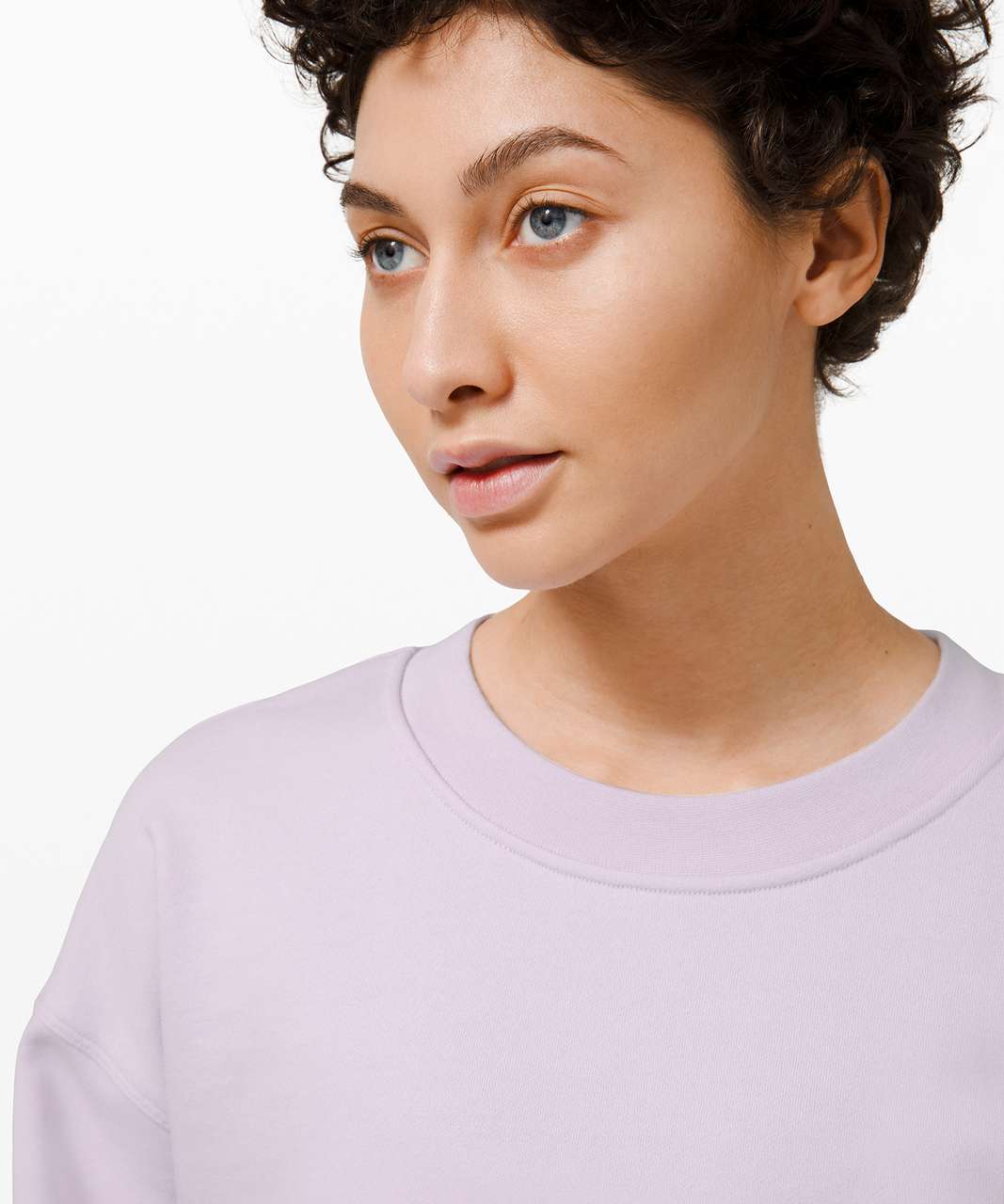 Lululemon Perfectly Oversized Crew - Lavender Dew - lulu fanatics