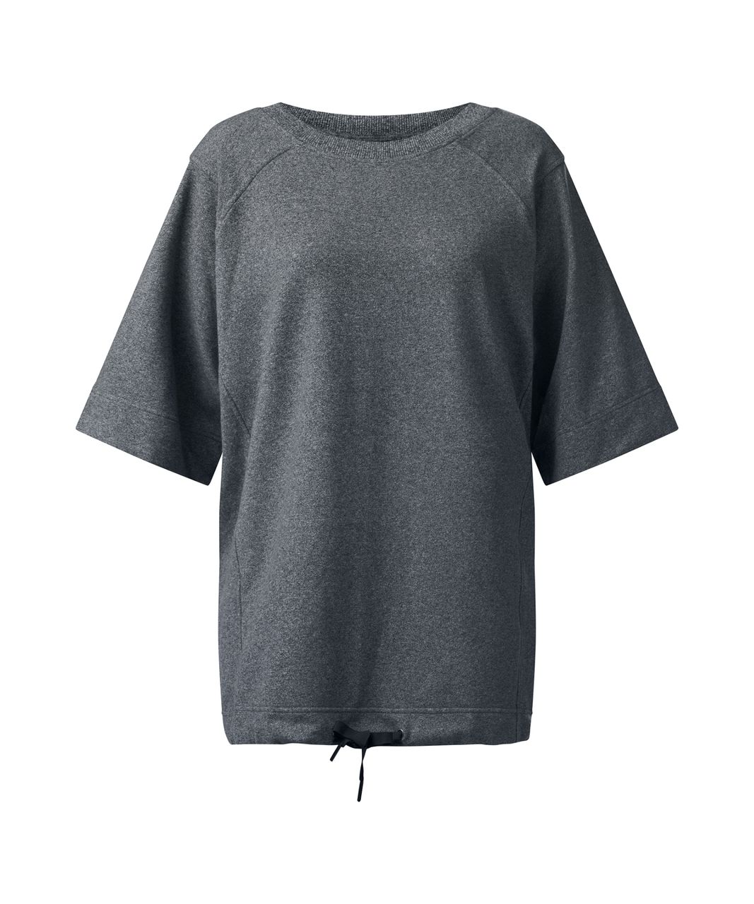 Lululemon Split Short Sleeve - Heathered Speckled Black