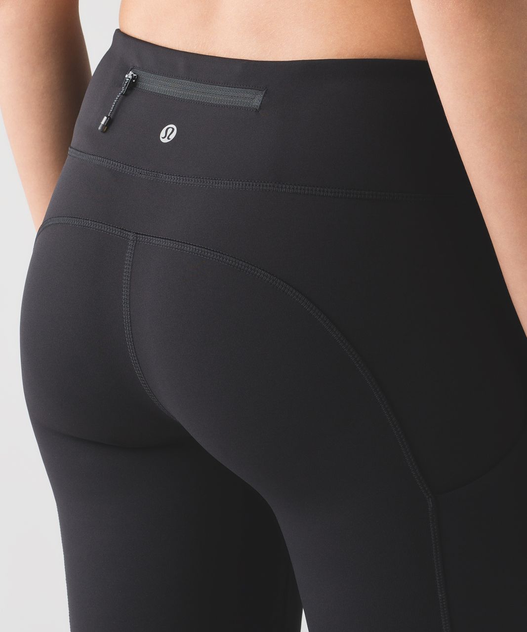 Lululemon Speed Tight Cozy High-Rise Ruched Ankle Leggings Zip Pocket Black  6 - $67 - From Pearl