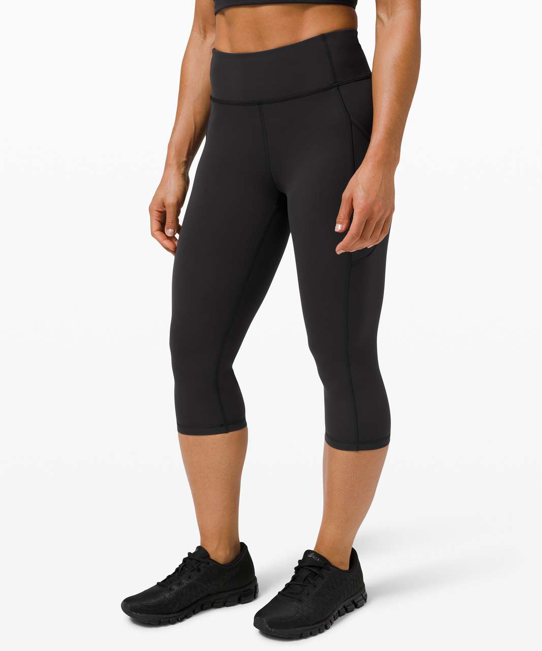 Lululemon Invigorate High-Rise Crop 17" - Black