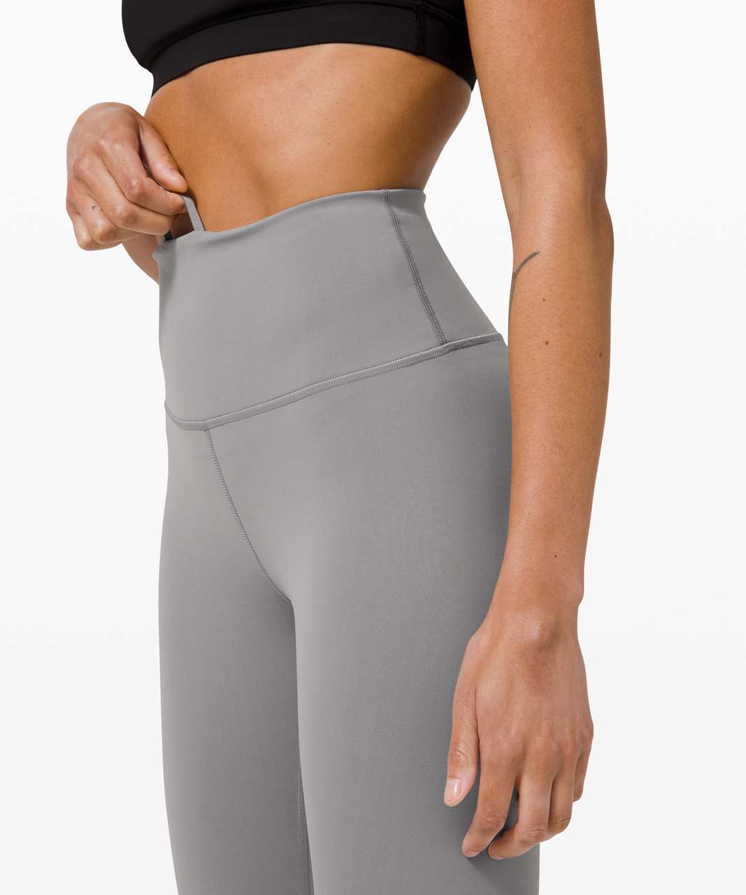 Lululemon Wunder Train High-Rise Tight 25" - Rhino Grey