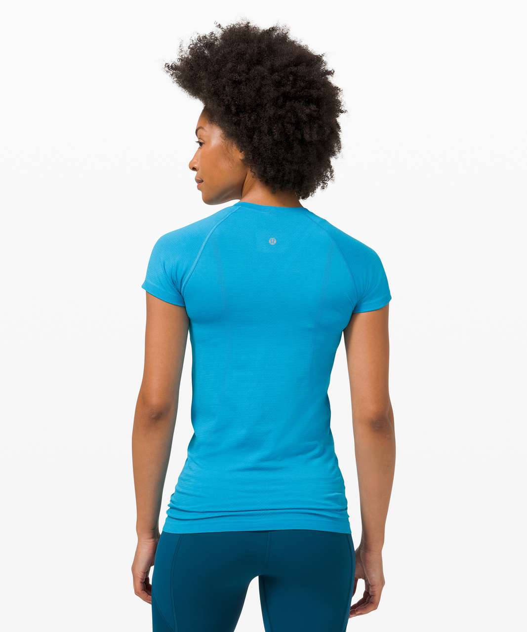 Lululemon Swiftly Tech Short Sleeve 2.0 - Turquoise Tide / Turquoise Tide -  lulu fanatics