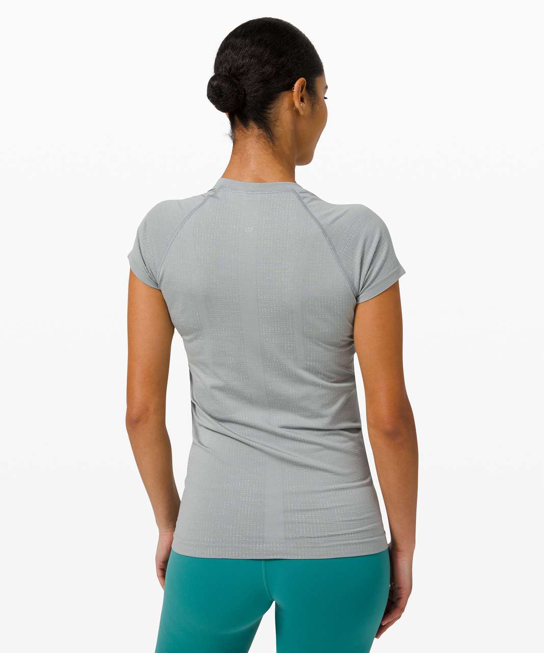 Lululemon Swiftly Tech Short Sleeve 2.0 - Disconnect Rhino Grey / Vapor