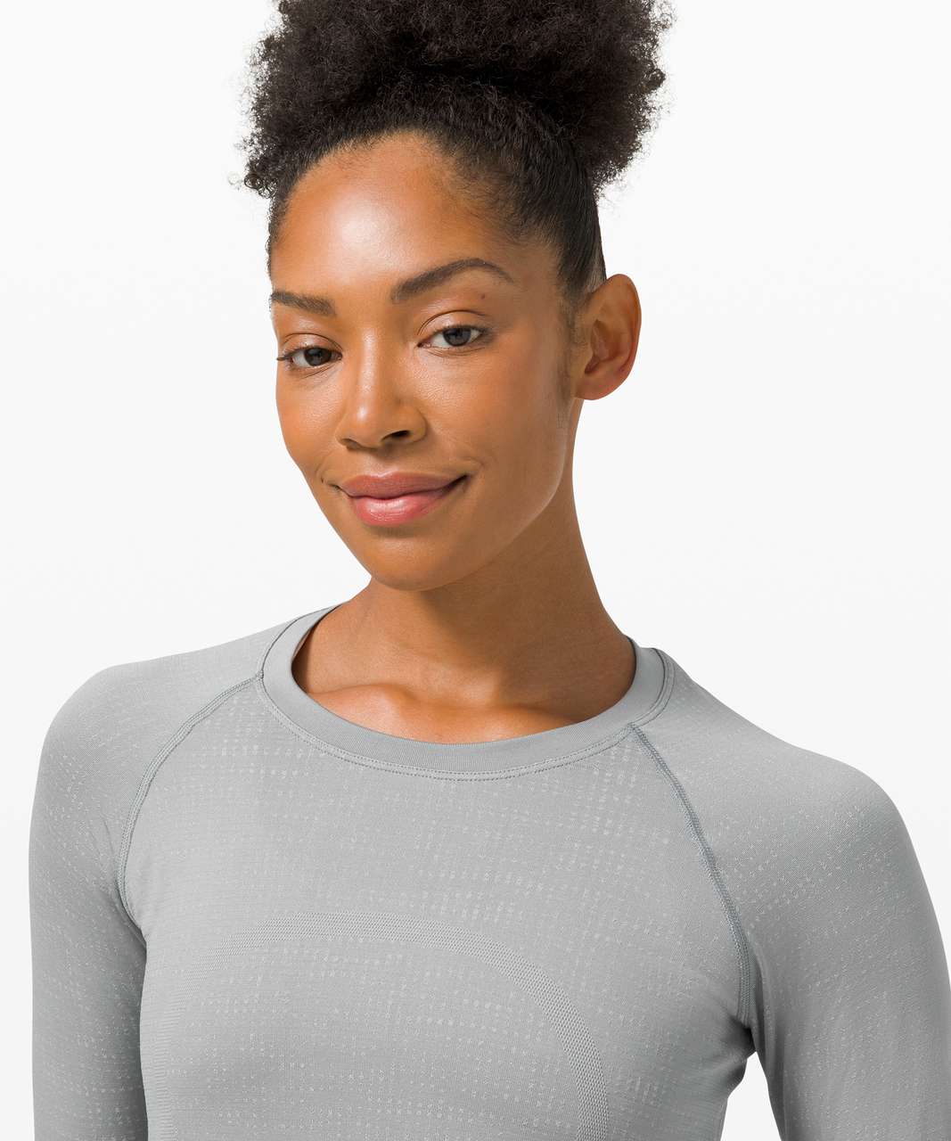 Lululemon Swiftly Tech Long Sleeve 2.0 - Disconnect Rhino Grey / Vapor -  lulu fanatics