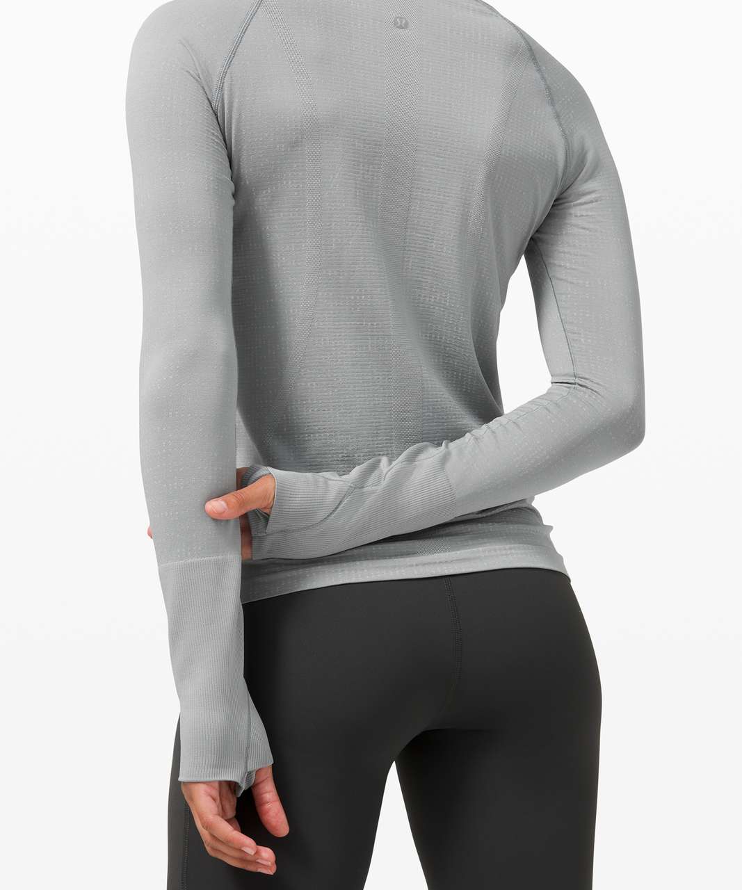 Lululemon Swiftly Tech Long Sleeve 2.0 - Disconnect Rhino Grey / Vapor