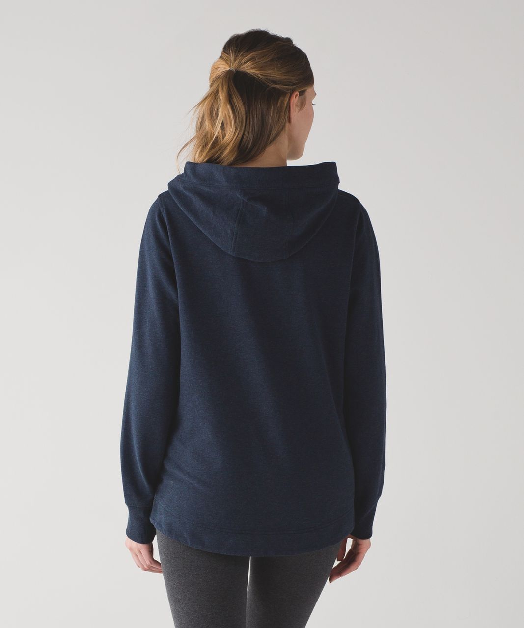 Lululemon Split Hoodie - Heathered Light Grey - lulu fanatics