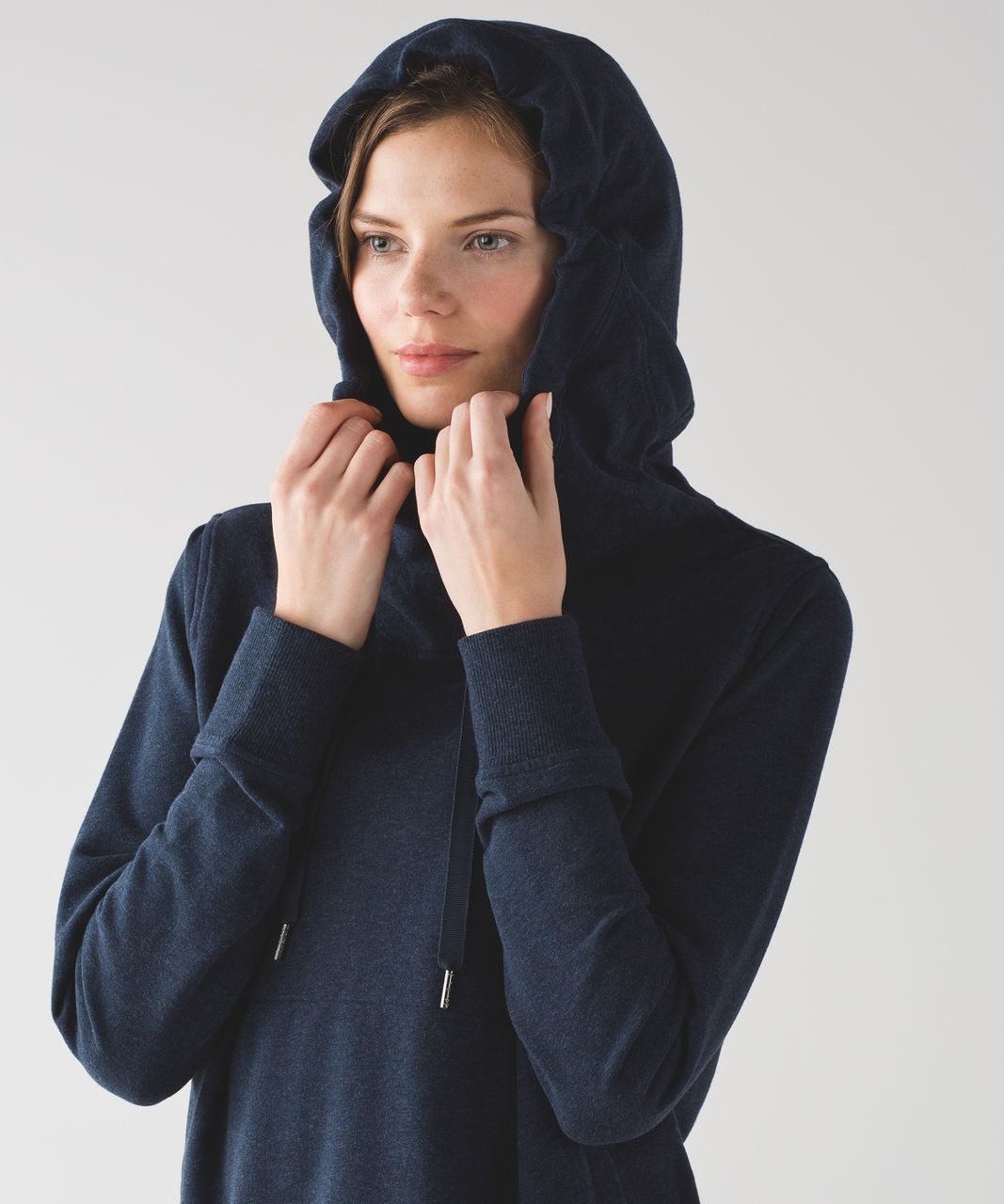 Lululemon Split Pullover - Heathered Naval Blue / Naval Blue