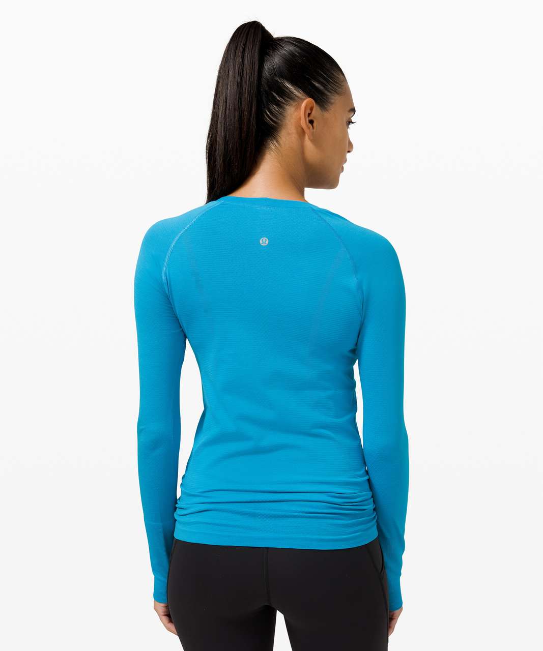 NEW LULULEMON Swiftly Tech Long Sleeve Top 2.0 Race 0 Turquoise Tide