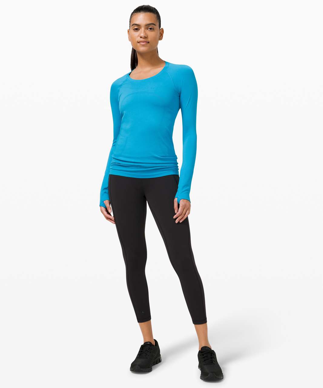 Lululemon Swiftly Tech Long Sleeve 2.0 - Turquoise Tide / Turquoise Tide