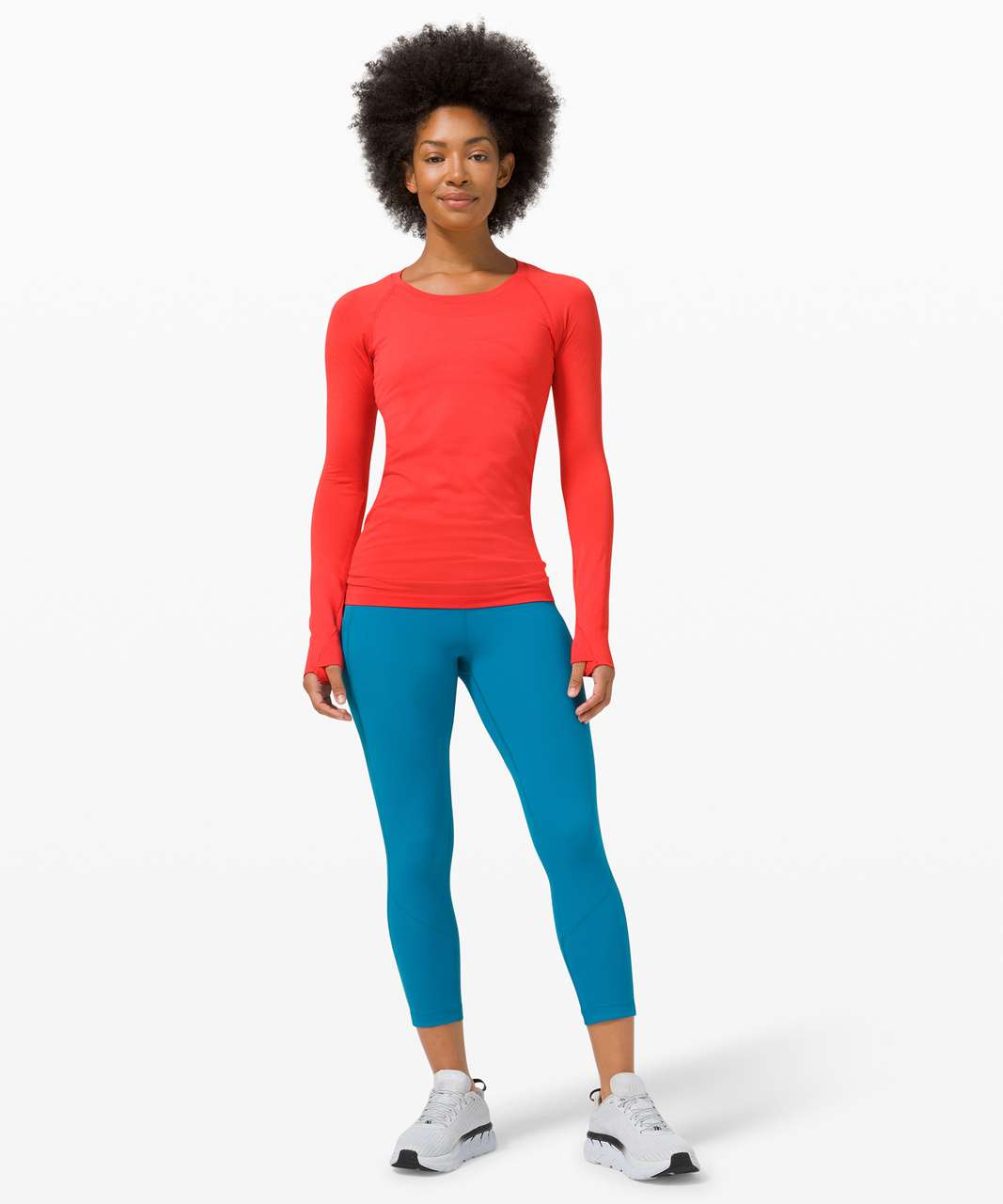 Lululemon Swiftly Tech Long Sleeve 2.0 - Pink Punch / Pink Punch