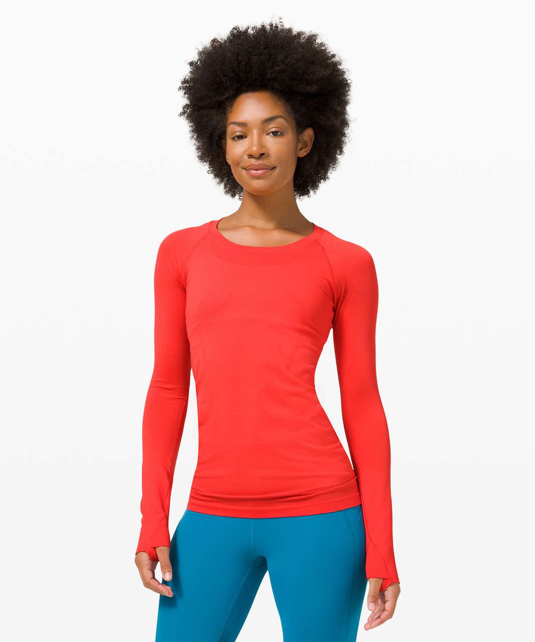 Lululemon Swiftly Tech Long Sleeve 2.0 - Pink Punch / Pink Punch