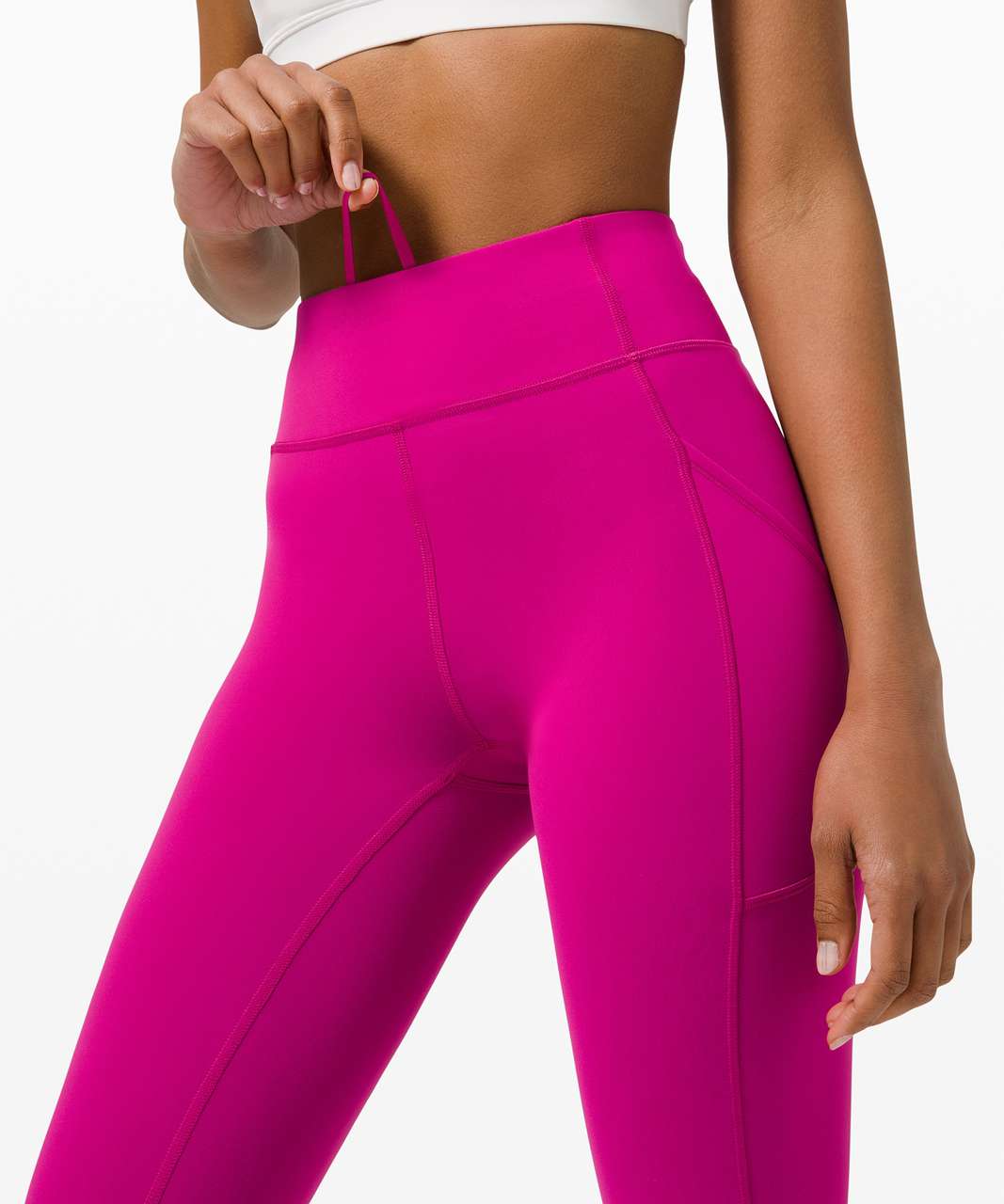 Lululemon Invigorate High-Rise Tight 25" - Ripened Raspberry