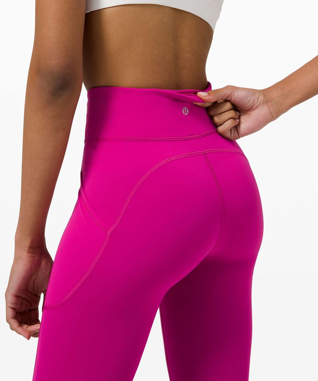 Lululemon Invigorate High-Rise Tight 25 - Ripened Raspberry - lulu fanatics