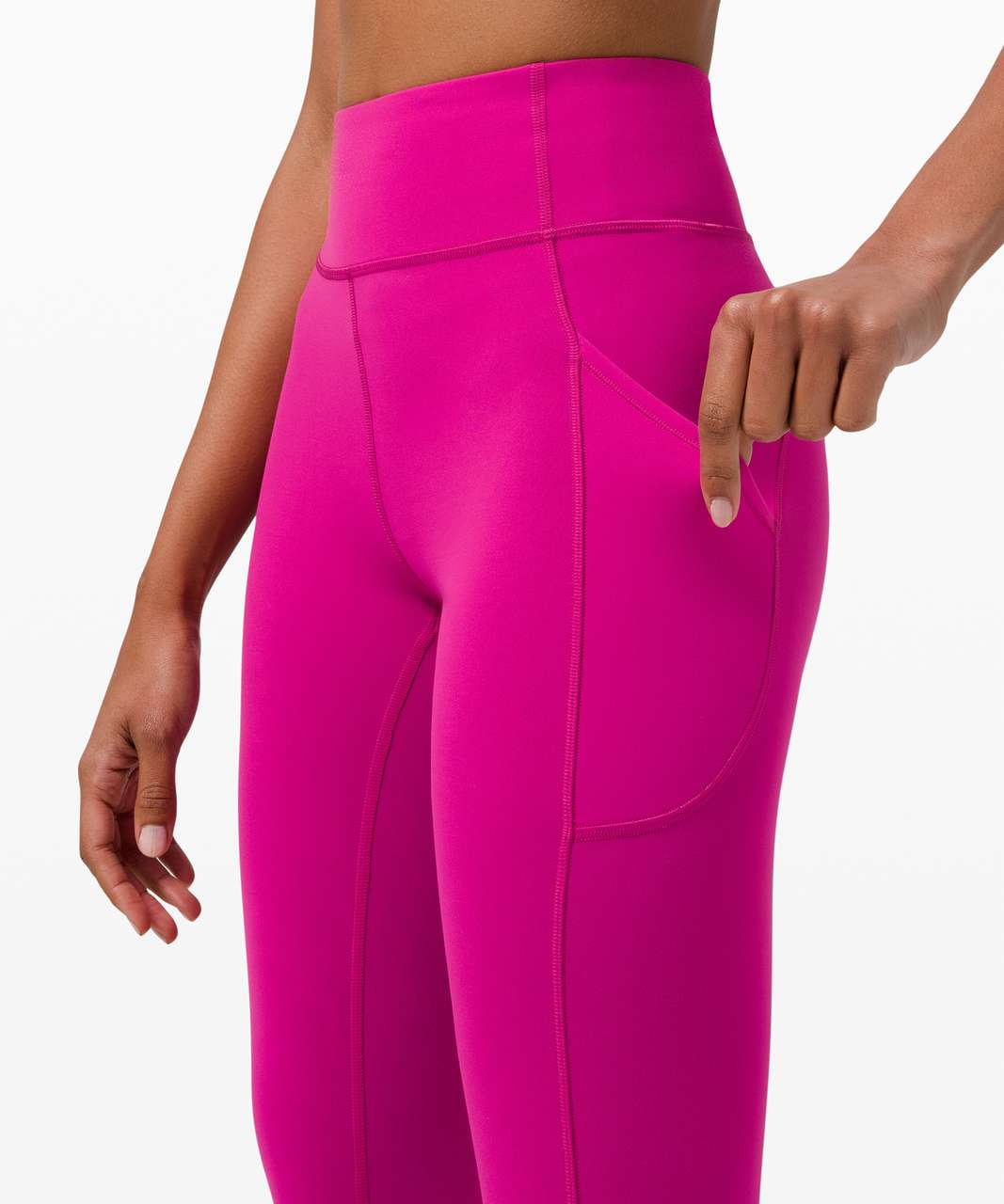 Lululemon Invigorate High-Rise Tight 25" - Ripened Raspberry