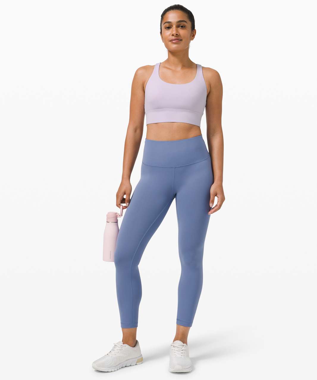 Lululemon Energy Bra Long Line *Medium Support, B–D Cup - Lavender Dew