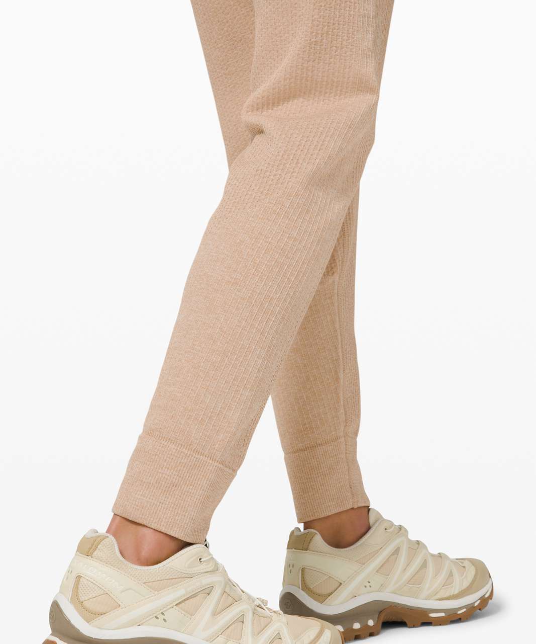 Lululemon Engineered Warmth Jogger - Cafe Au Lait / White