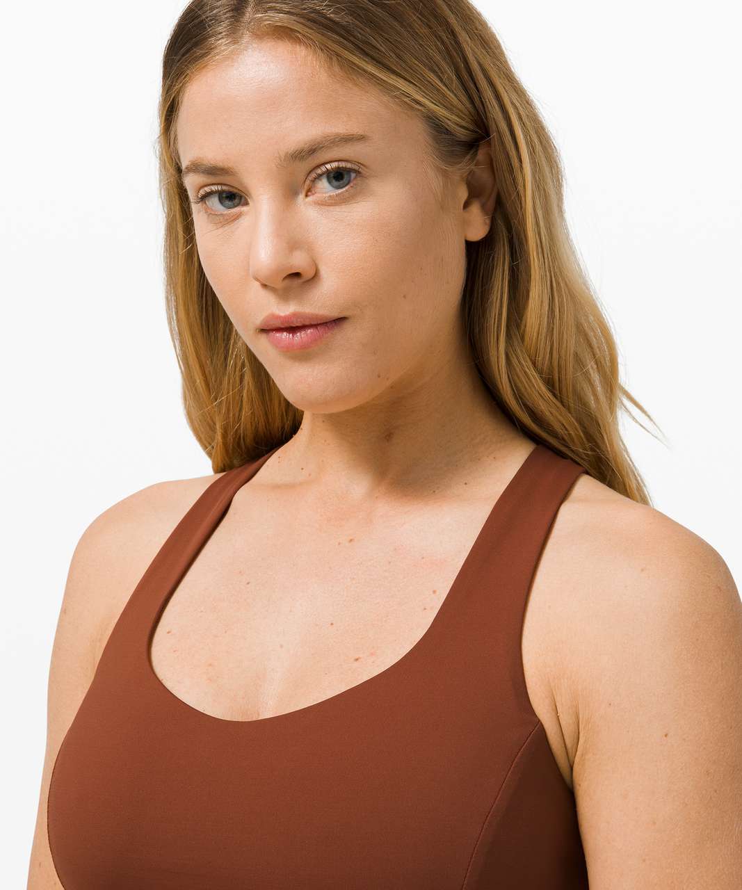 Lululemon Free To Be Serene Bra *Light Support, C/D Cup - Dark Terracotta