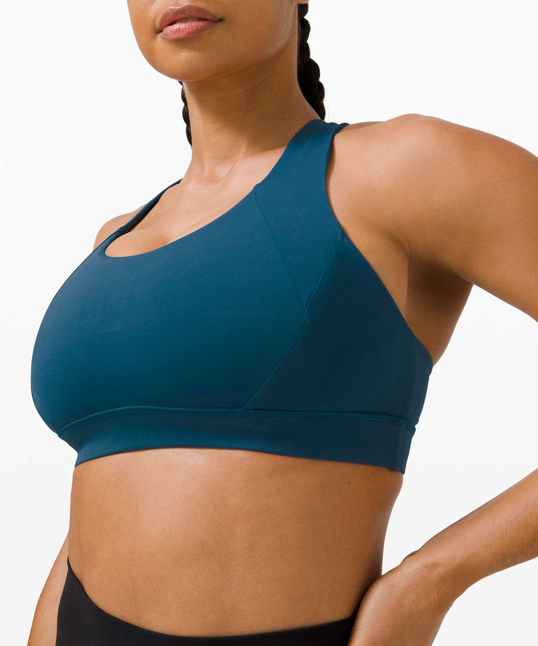 Lululemon Free To Be Elevated Bra *Light Support, DD/E Cup - Blue Borealis