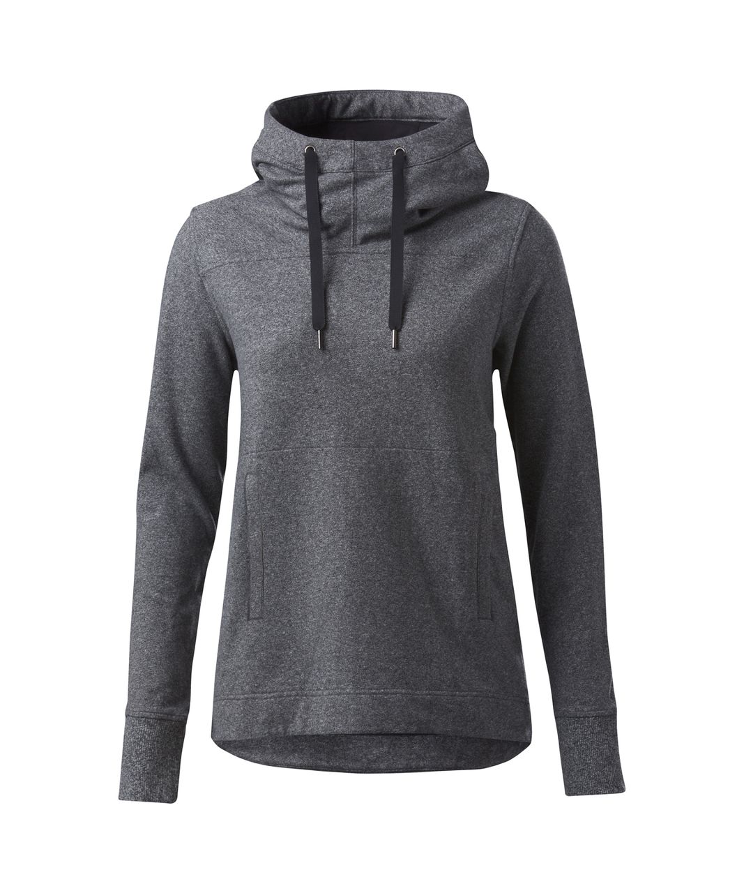 Lululemon Stratum Pullover Hoodie - Heathered Cable / Black - lulu fanatics