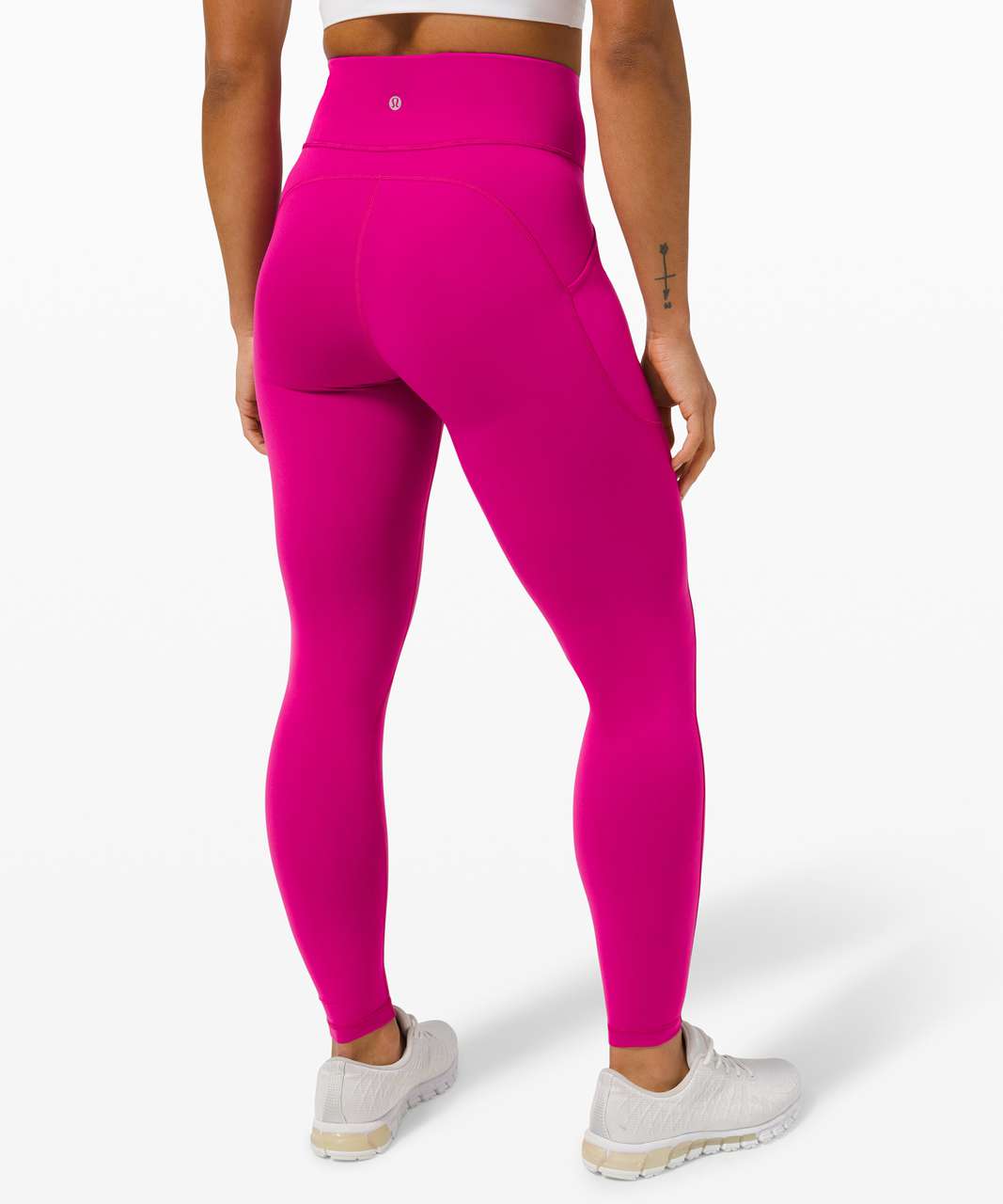 NWT Lululemon Invigorate High-Rise Tight 25 Pink Raspberry Size 18 Retail  $128 