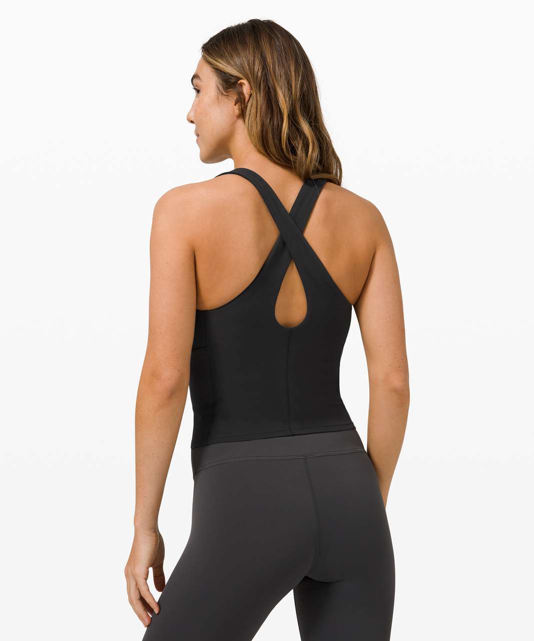 Lululemon Key to Balance Tank - Black - lulu fanatics