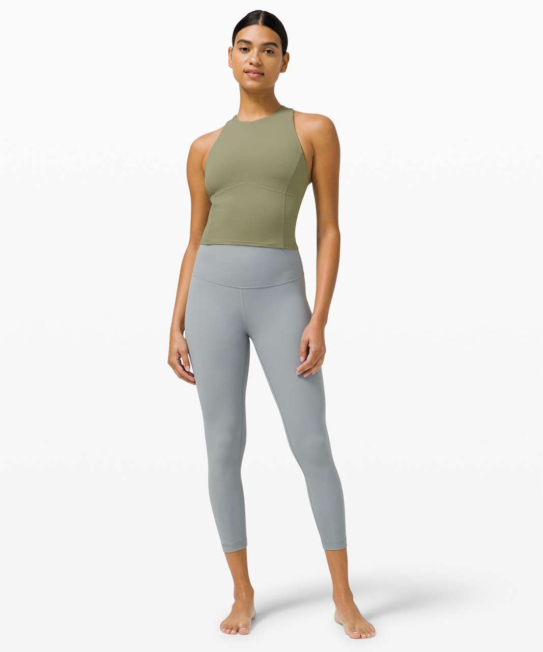 Lululemon Key to Balance Tank - Rosemary Green