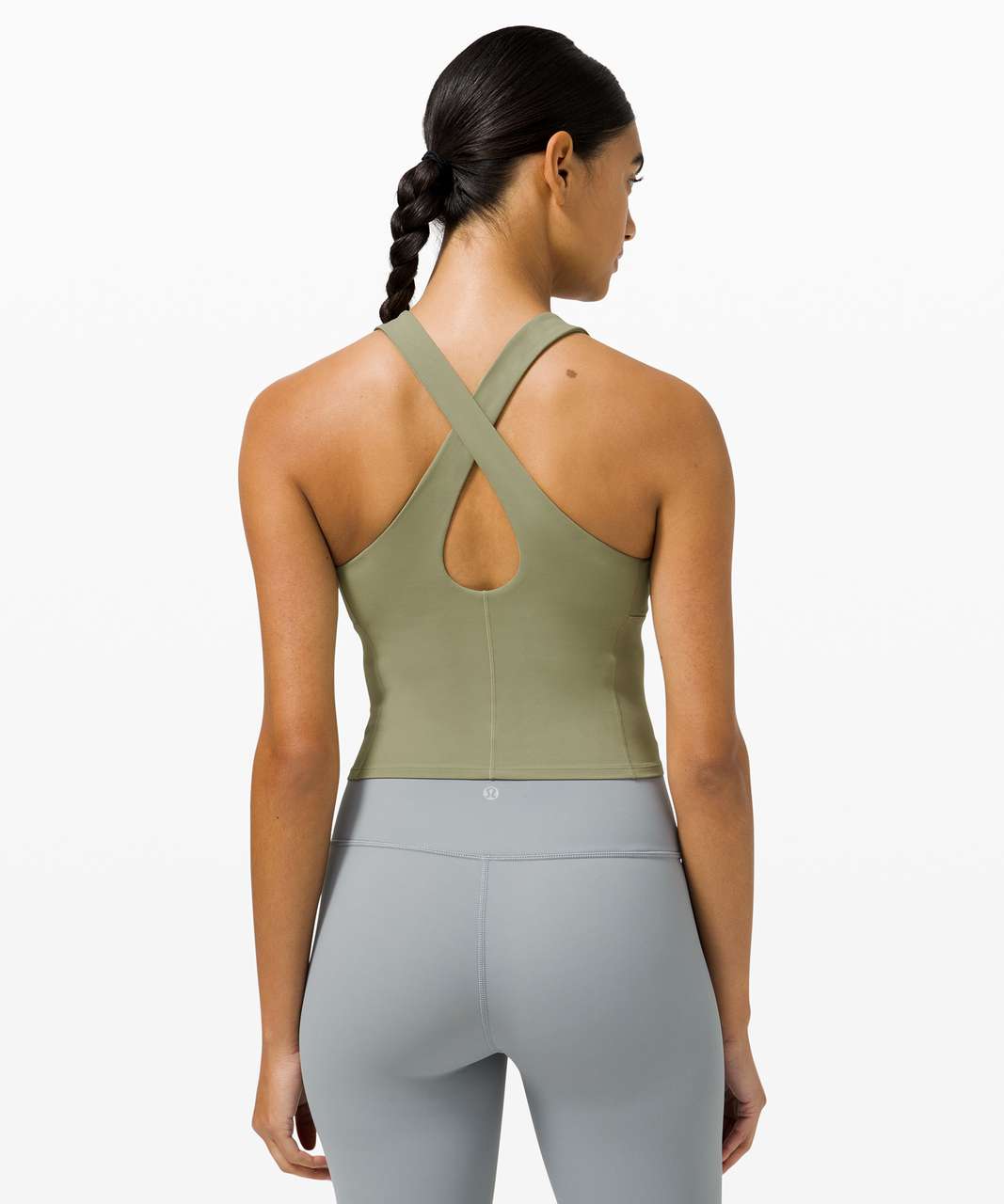 Lululemon Key to Balance Tank - Rosemary Green