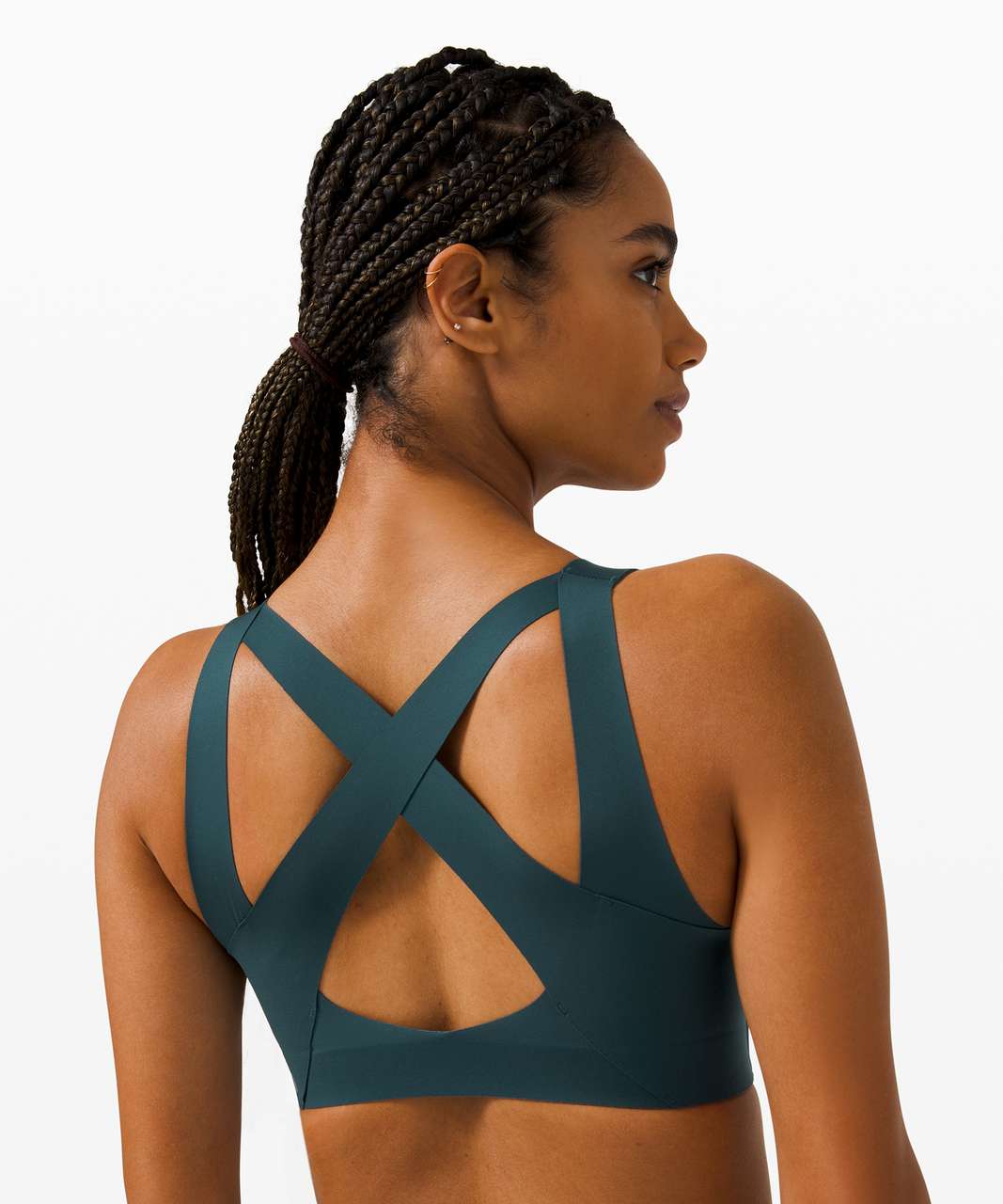 Lululemon Enlite Bra Zip Front *High Support, A–E Cups - Submarine - lulu  fanatics