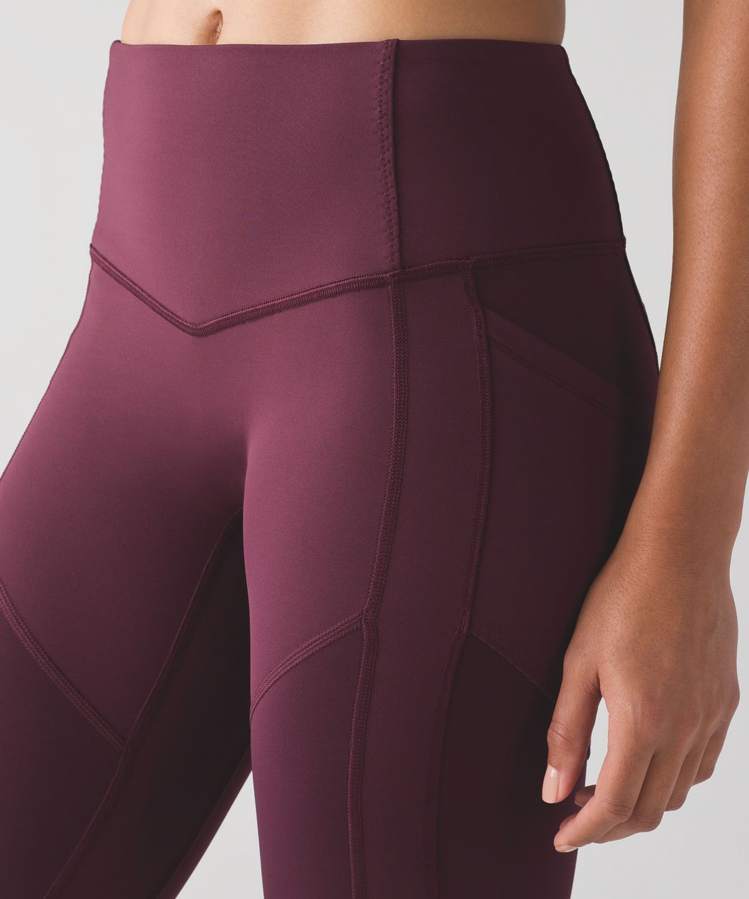 My Superficial Endeavors: Lululemon Dance Studio Pants in Bordeaux Drama