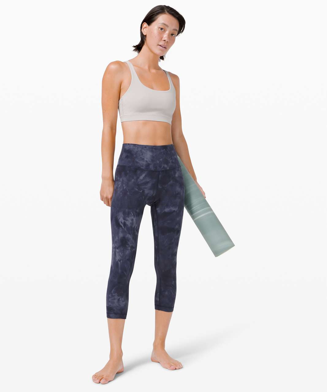 Lululemon Align High-Rise Crop 21 Diamond Dye Starlight Smoked Spruce size  6 - $88 - From Ava