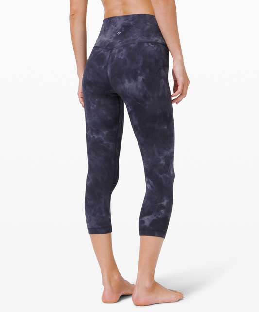 Lululemon Align Crop *21 In Wee Are From Space Greyvy Persian