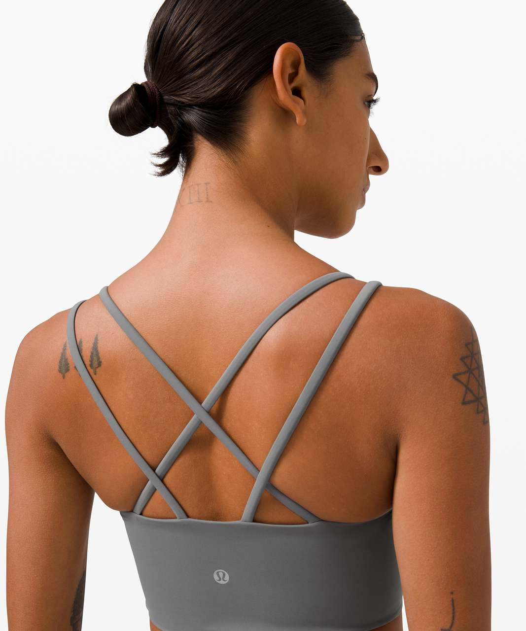 Lululemon Like a Cloud Bra Long Line *Light Support, B/C Cup - Asphalt Grey  - lulu fanatics