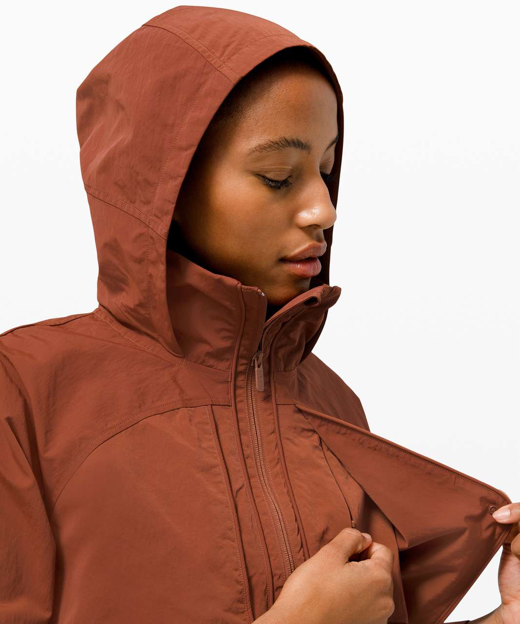 Lululemon Always Effortless Jacket - Dark Terracotta