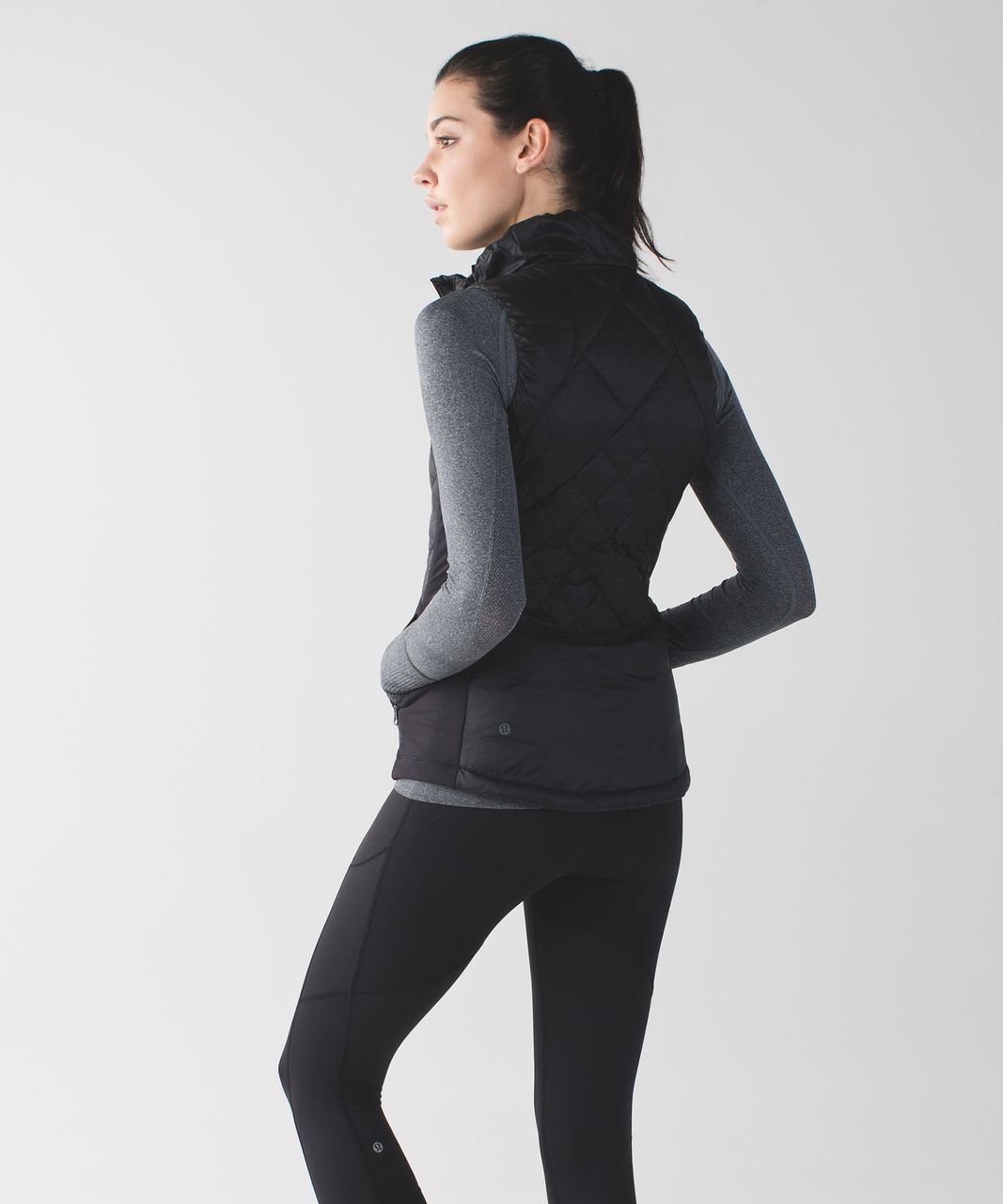 Lululemon Down For A Run Vest II - Black - lulu fanatics