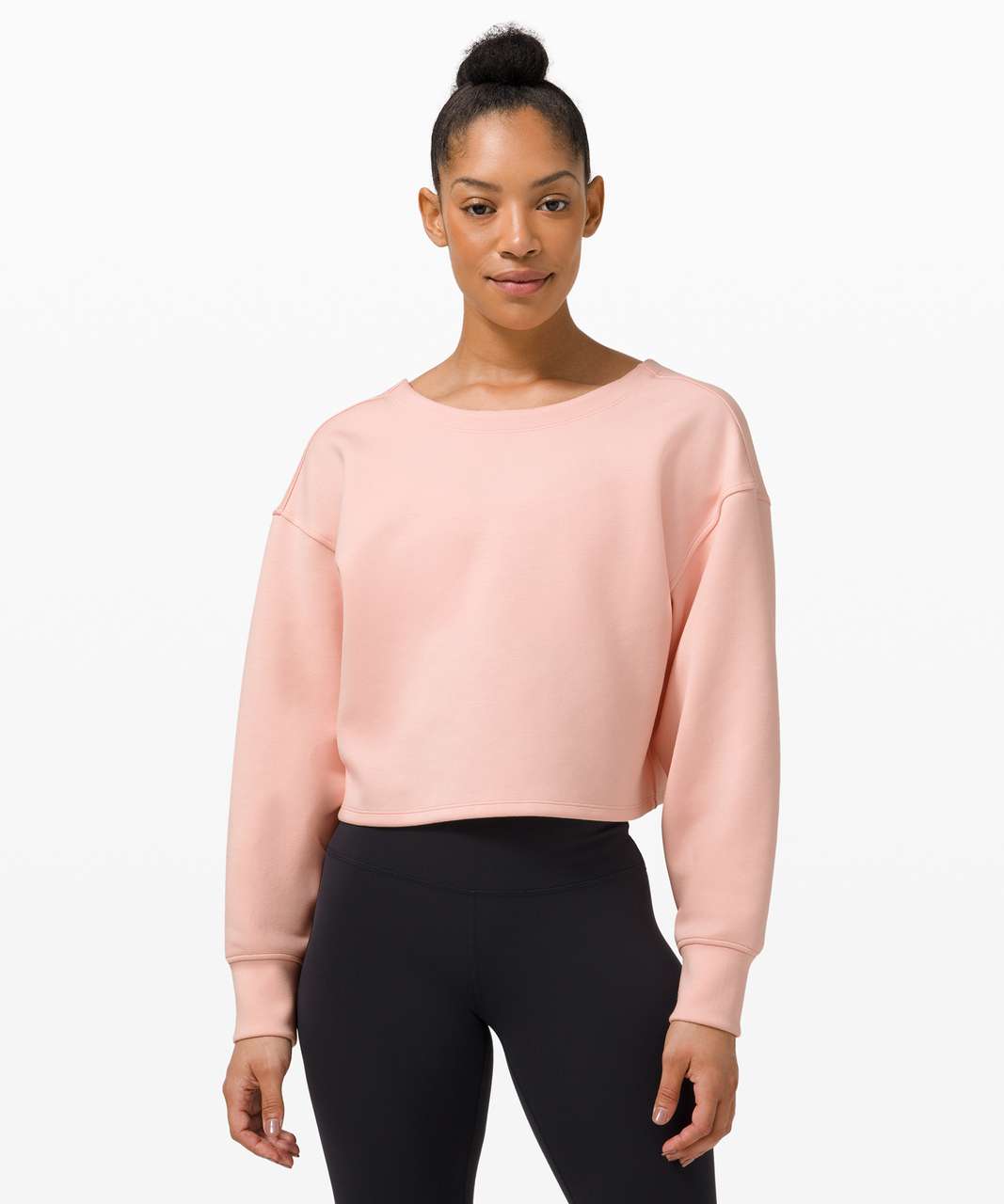 Lululemon Twist Back-to-Front Pullover - Pink Mist